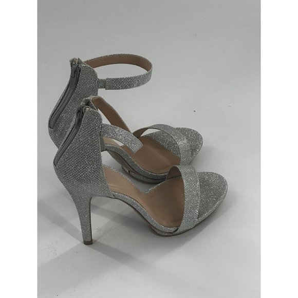 Womens Stiletto High Heel Shoe Open Toe Ankle Strap Buckle Sandals. - Picture 3 of 5